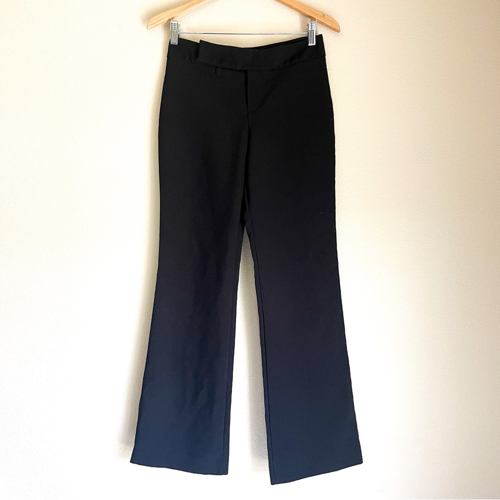 Vintage 90s A.Byer High Rise Flare Polyester Trousers